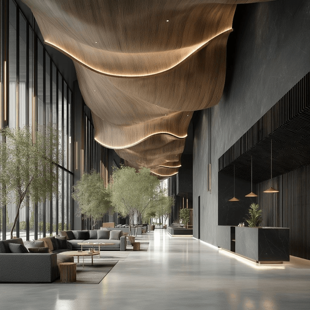 Corporate office interior